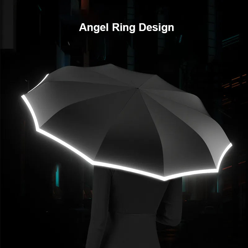 Xiaomi Full Automatic Reverse Umbrella With Refective Strip