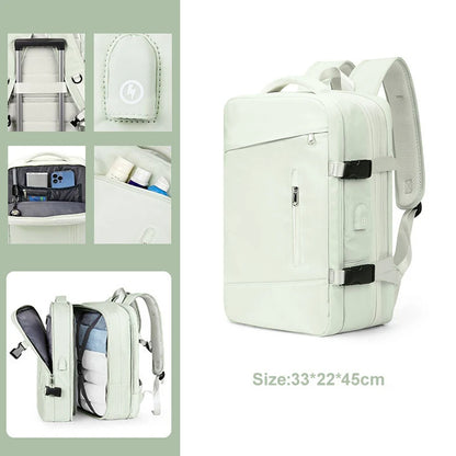 Extendible Travel Backpack Unisex