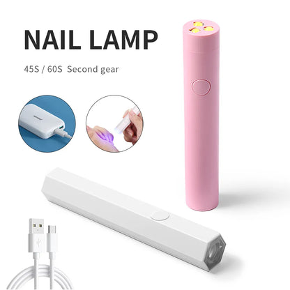 Quick Dry Nail Polish Phototherapy Lamp Stick