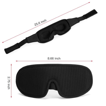 3D Sleeping Mask Block Out Light Soft Padded
