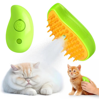 Steamy Brush for Cats