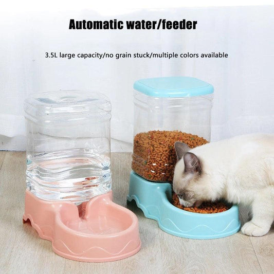 Pet Feeder & Water Dispenser - TechGadgetsClub